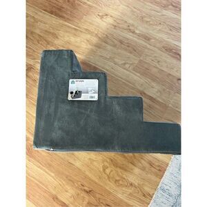 Pet steps gray soft ether removable fabric